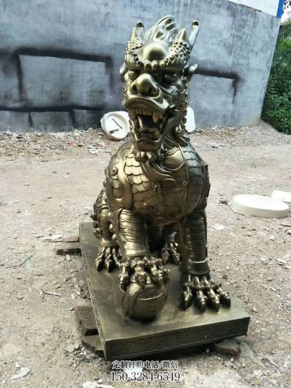 昌都校园麒麟雕塑,拉丝海洋雕塑,卡通主题 昌都校园麒麟雕塑,拉丝海洋雕塑,卡通主题